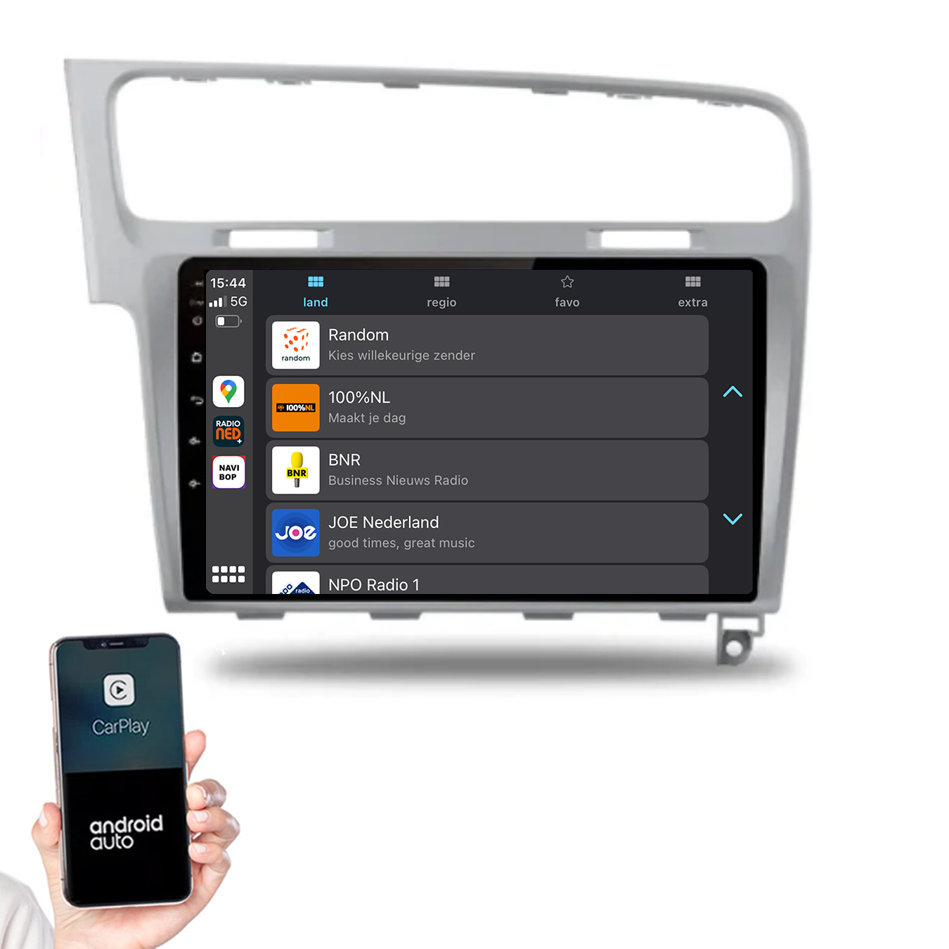 Volkswagen Golf 7 | Autoradio | 2013 t/m 2020 | Android 14 | Apple CarPlay & Android Auto