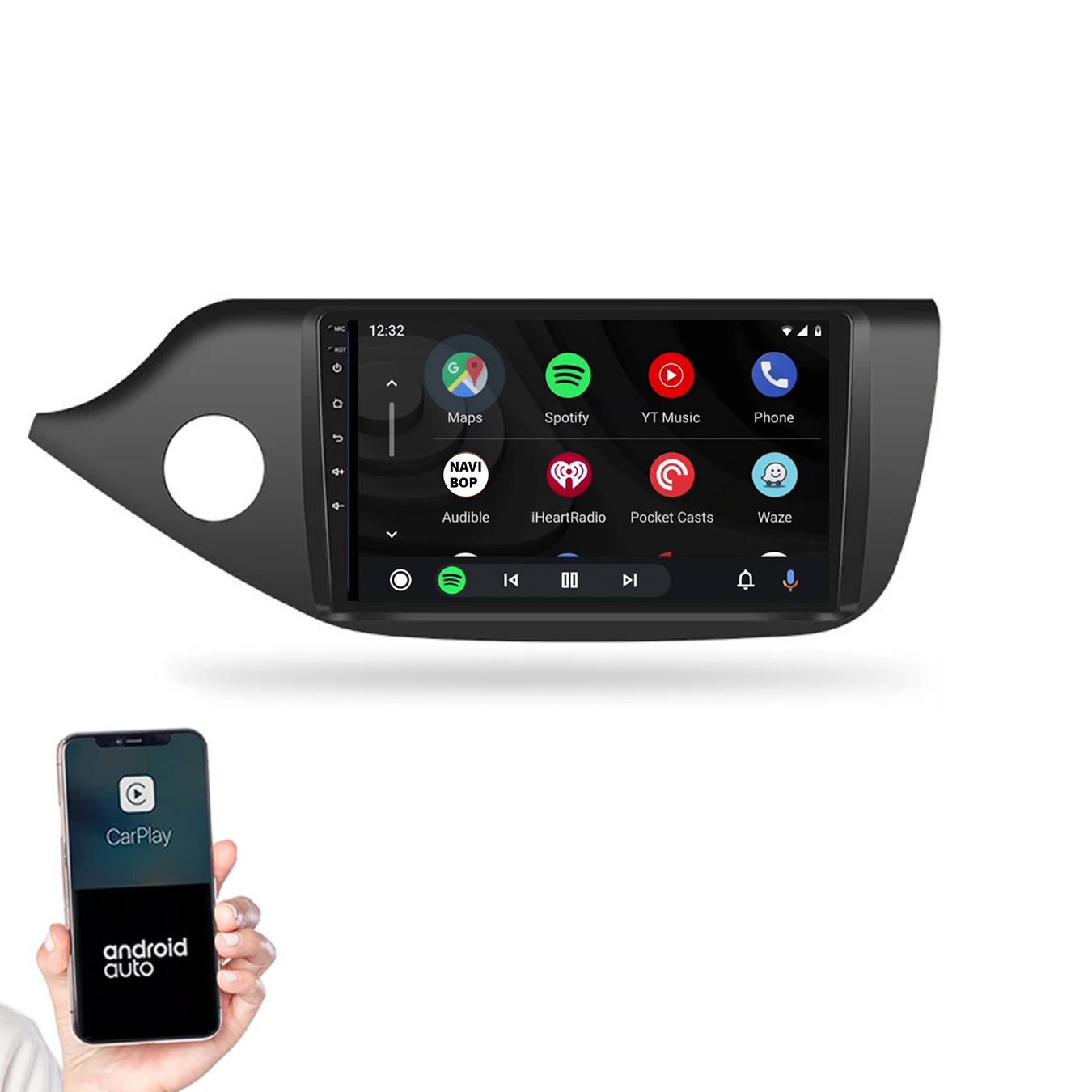 Kia Ceed | Autoradio | 2012 t/m 2017 | Android 14 | Apple CarPlay & Android Auto