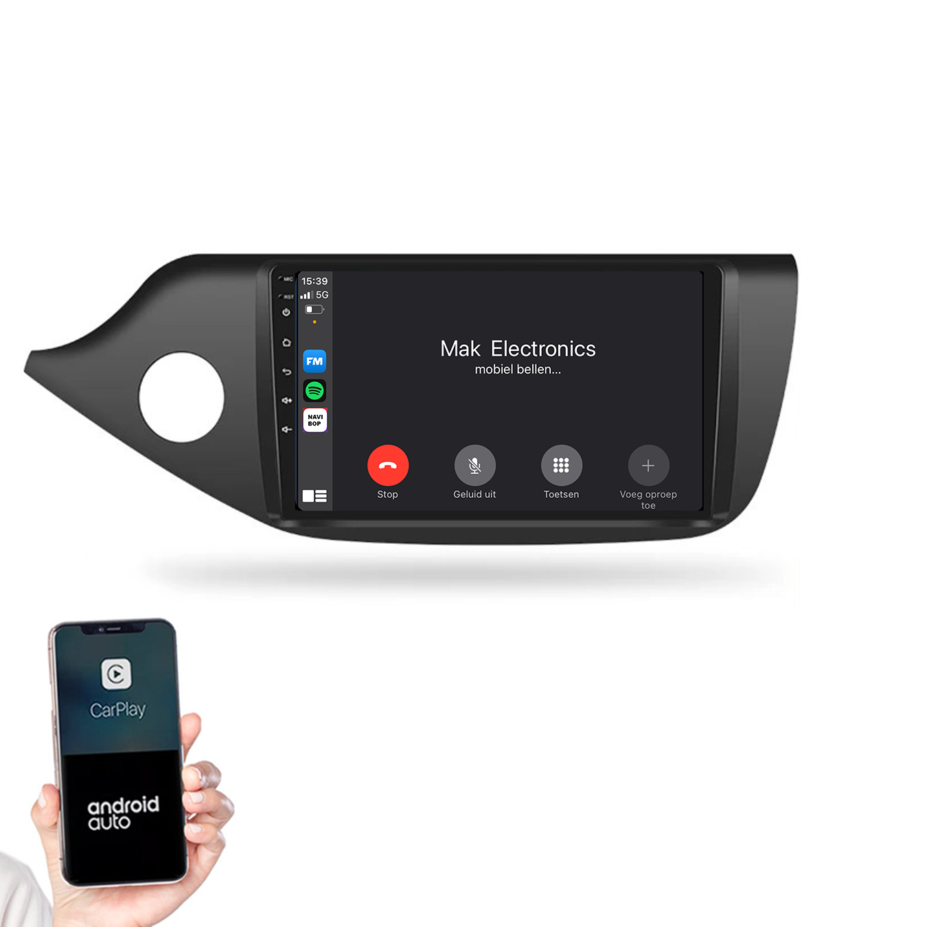Kia Ceed | Autoradio | 2012 t/m 2017 | Android 14 | Apple CarPlay & Android Auto
