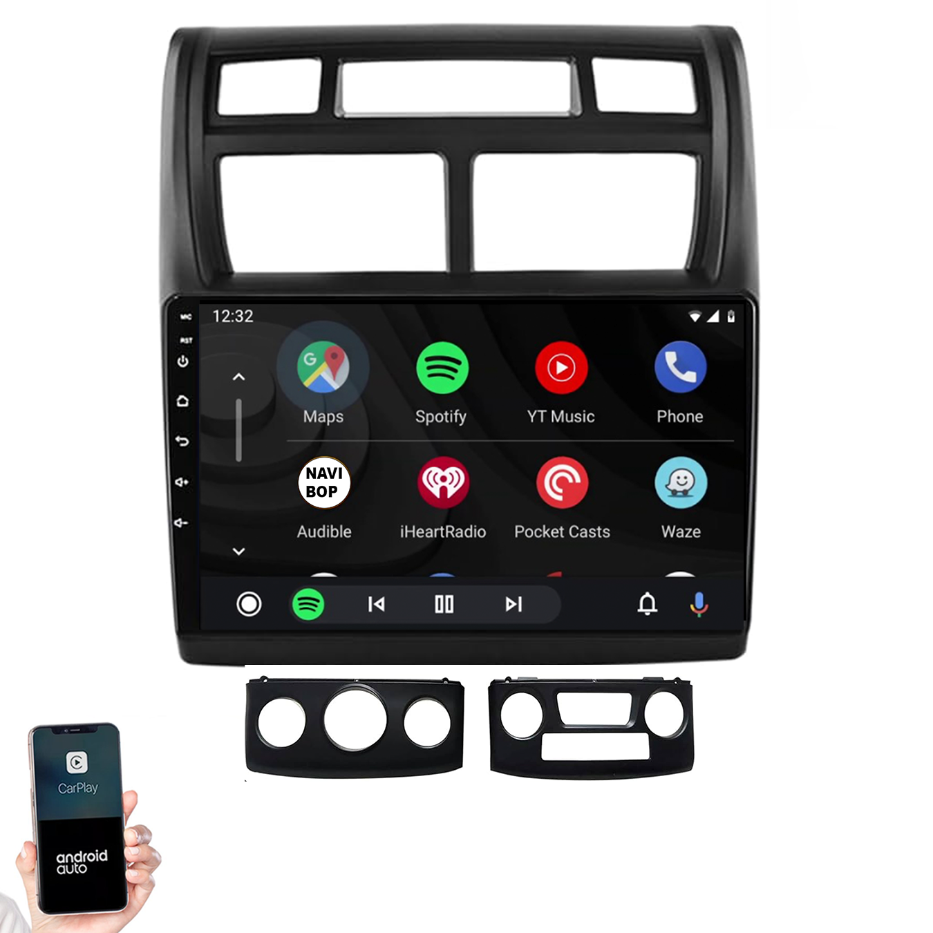 Kia Sportage | Autoradio | 2007 t/m 2012 | Android 14 | Apple CarPlay & Android Auto