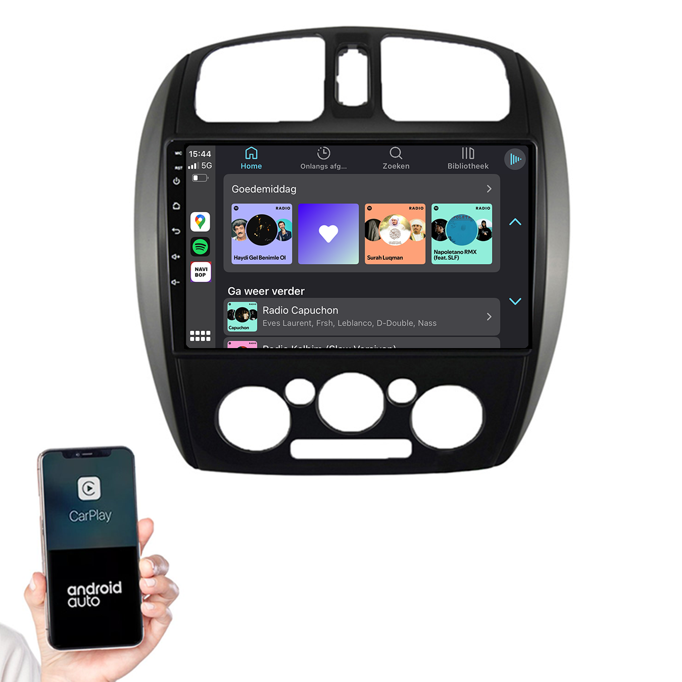 Mazda 323 | Autoradio | 2003 t/m 2009 | Android 14 | Apple CarPlay & Android Auto