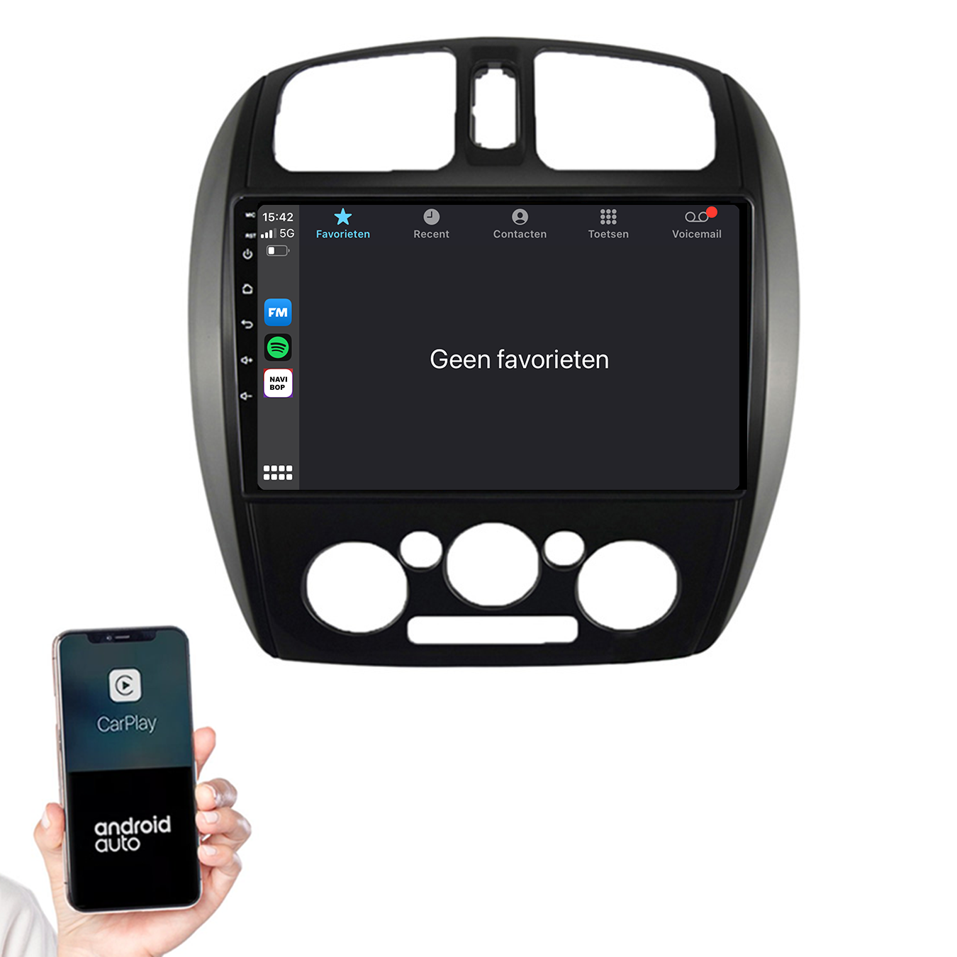 Mazda 323 | Autoradio | 2003 t/m 2009 | Android 14 | Apple CarPlay & Android Auto