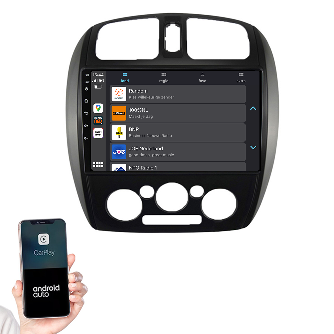Mazda 323 | Autoradio | 2003 t/m 2009 | Android 14 | Apple CarPlay & Android Auto