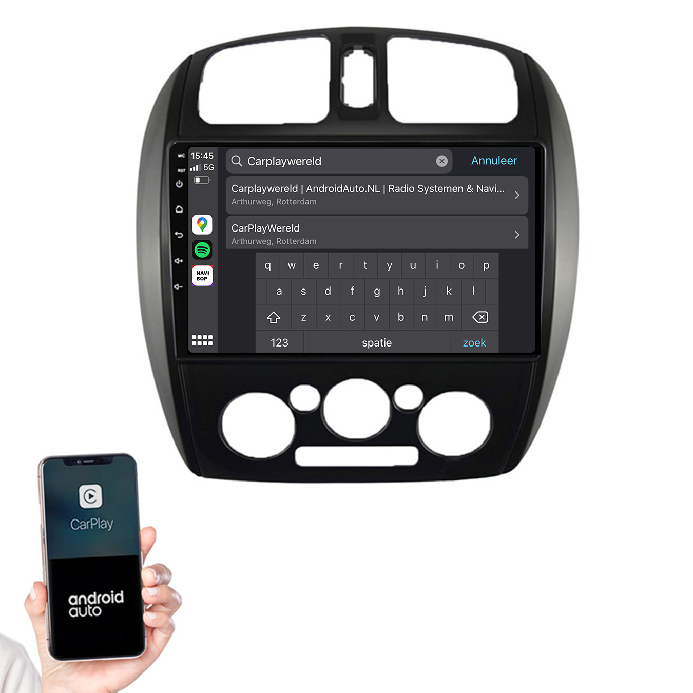 Mazda 323 | Autoradio | 2003 t/m 2009 | Android 14 | Apple CarPlay & Android Auto
