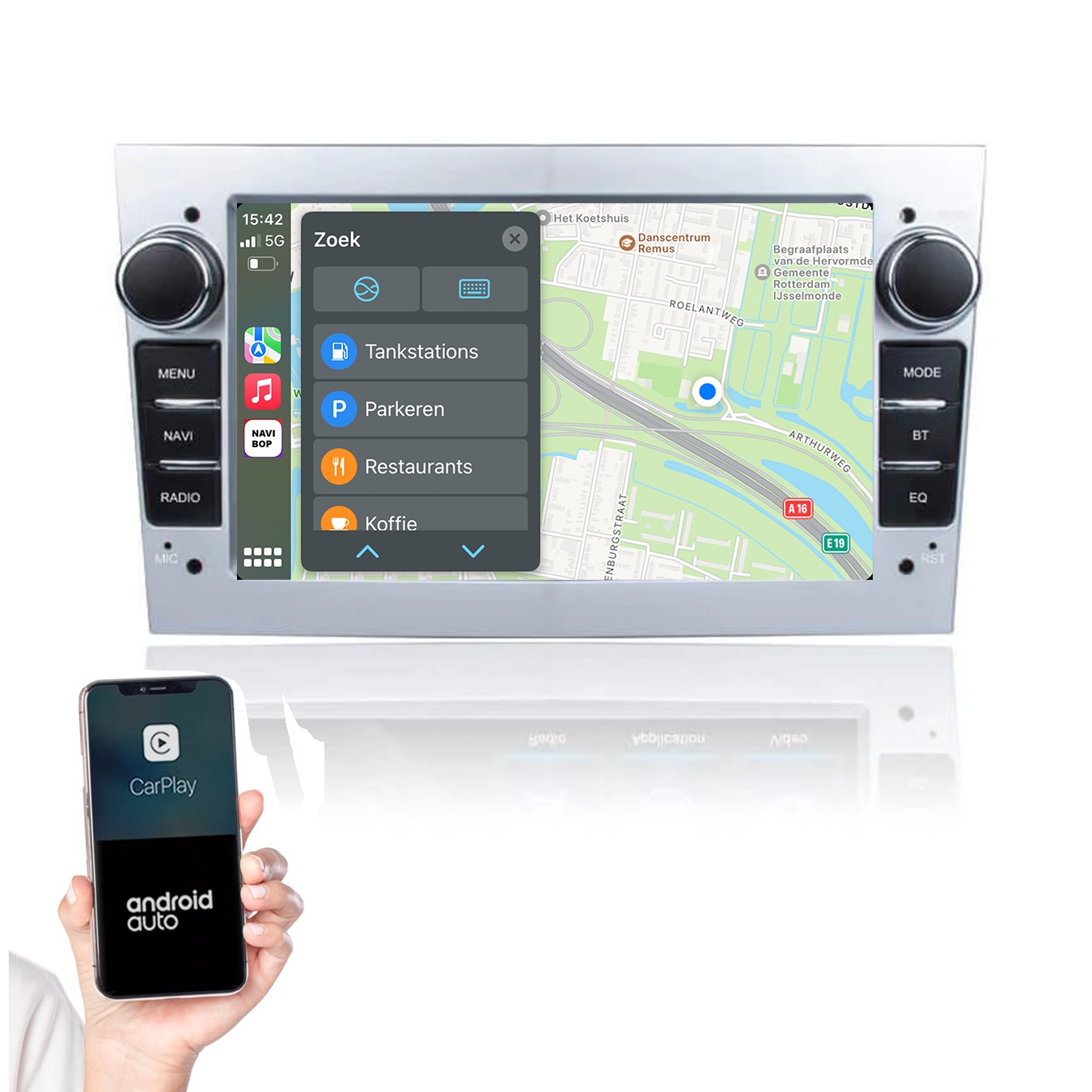 Opel Vectra C | Autoradio | 2002 t/m 2009 | Android 14 | Apple CarPlay & Android Auto