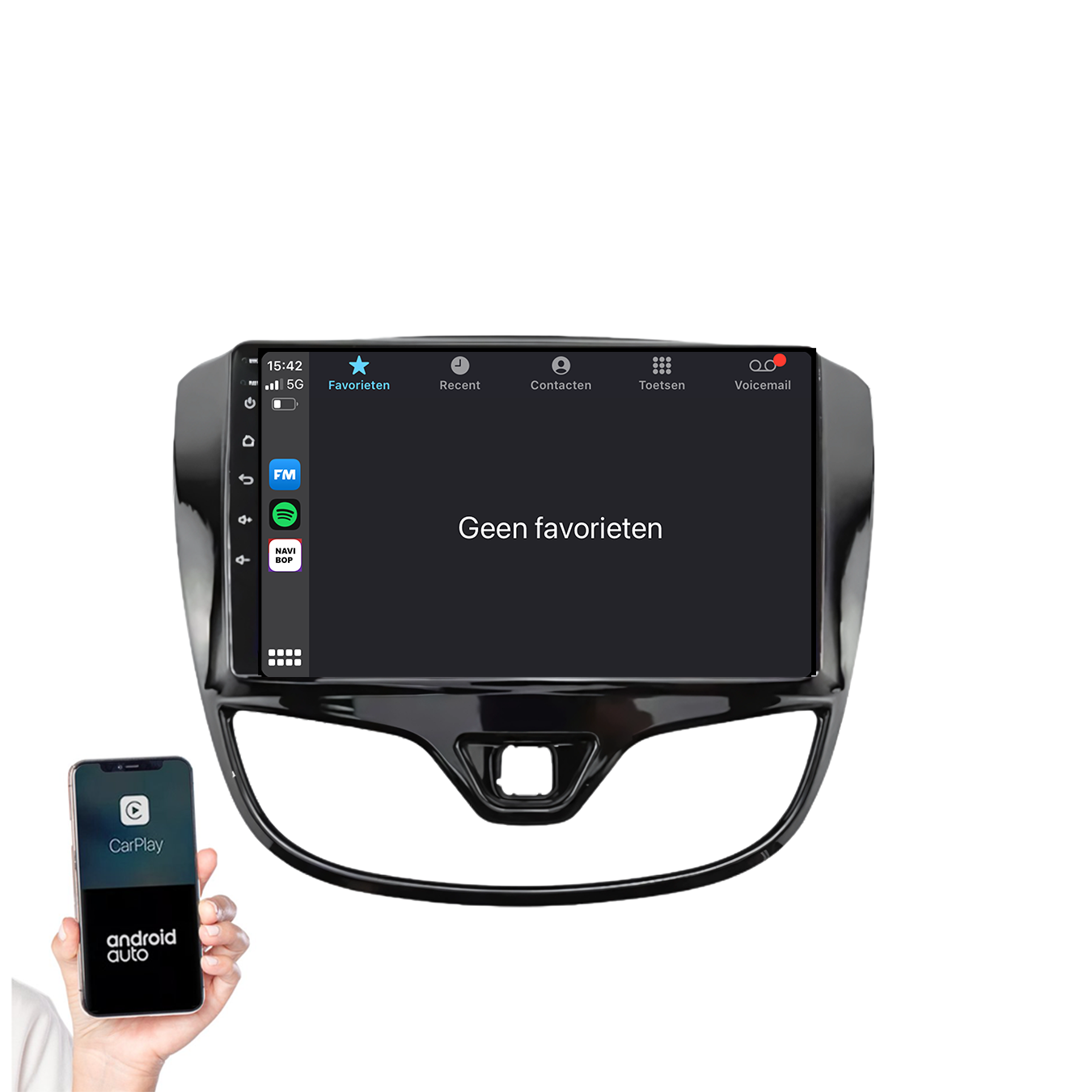 Opel Karl | Autoradio | 2015 t/m 2020 | Android 14 | Apple CarPlay & Android Auto