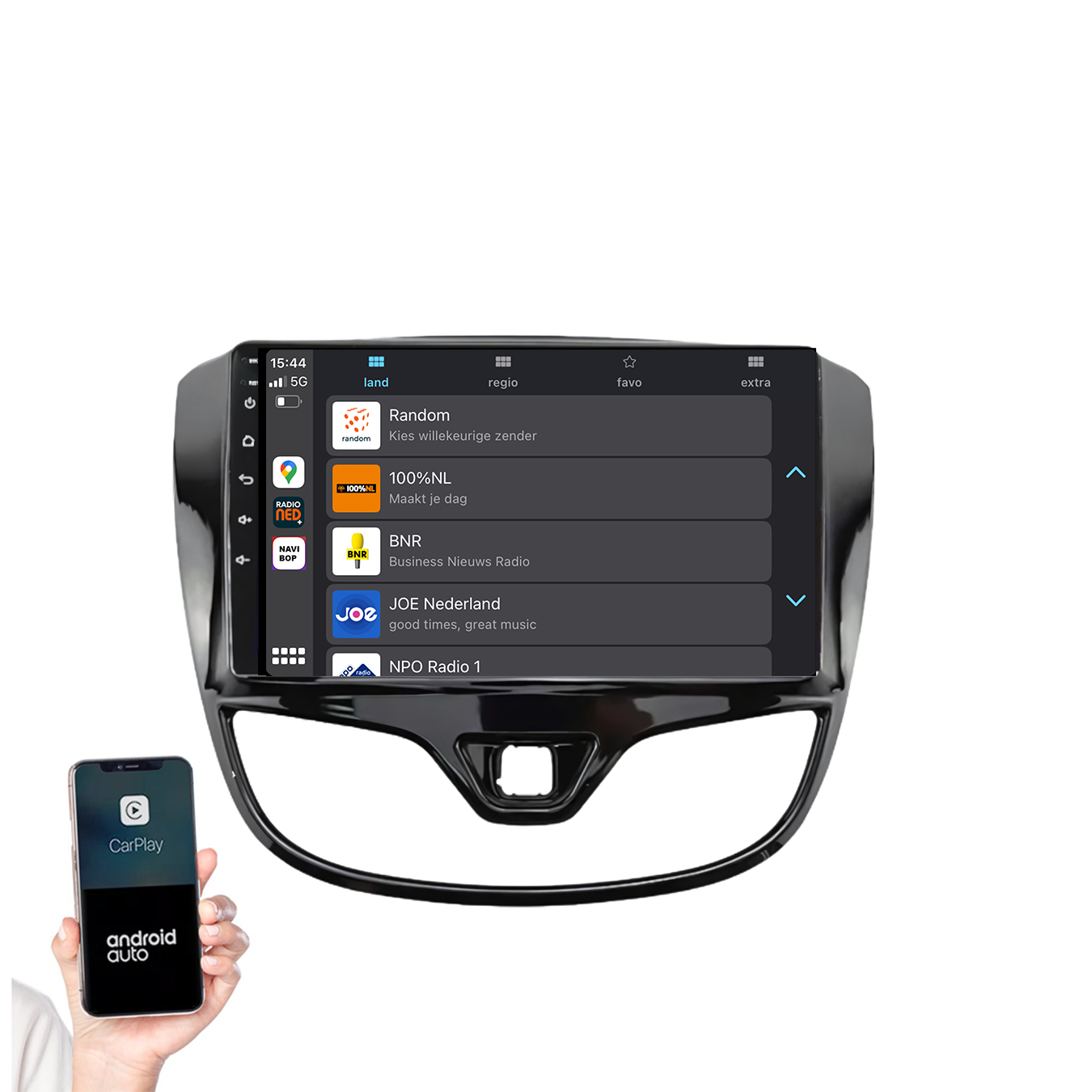 Opel Karl | Autoradio | 2015 t/m 2020 | Android 14 | Apple CarPlay & Android Auto