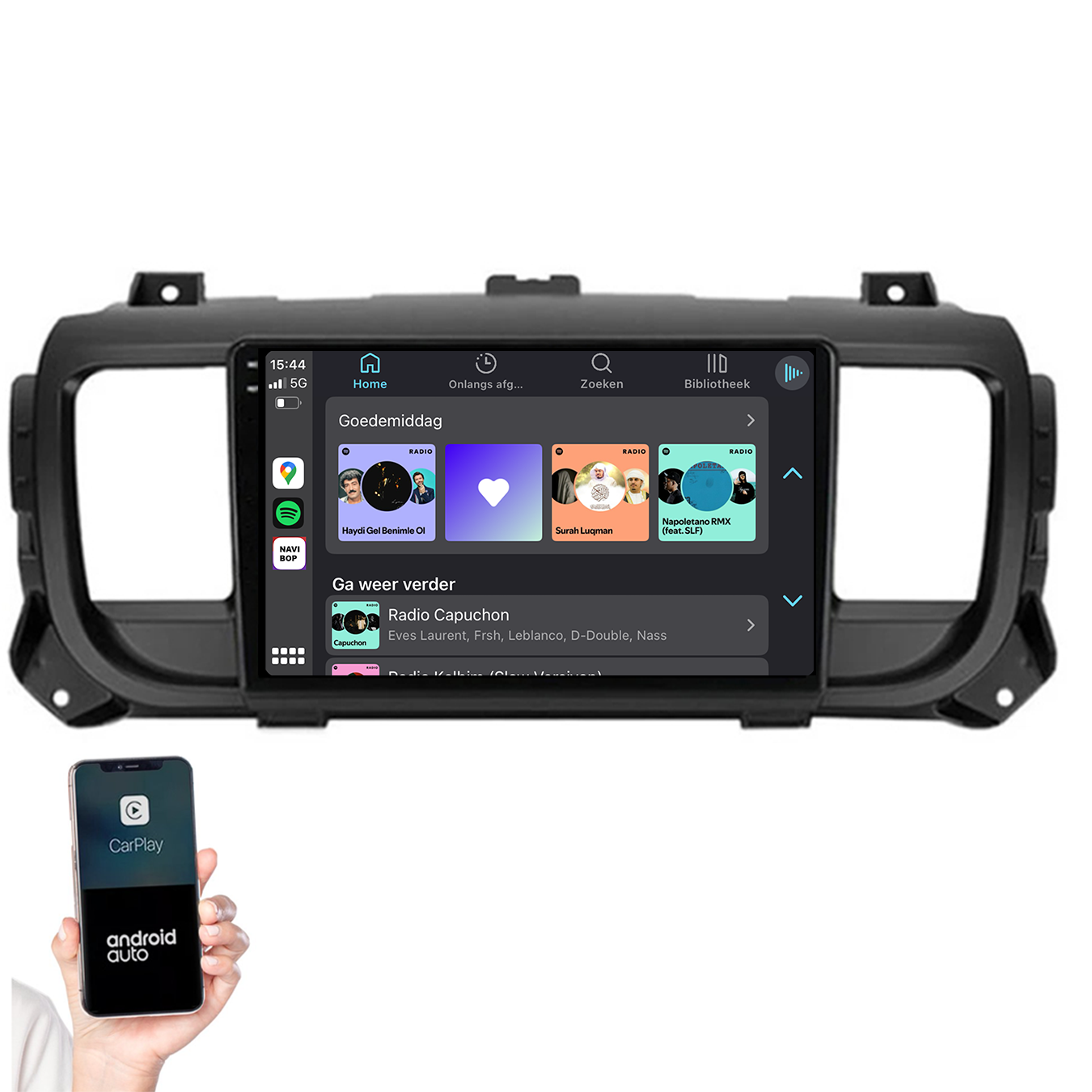 Opel Vivaro | Autoradio | 2021+ | Android 14 | Apple CarPlay & Android Auto