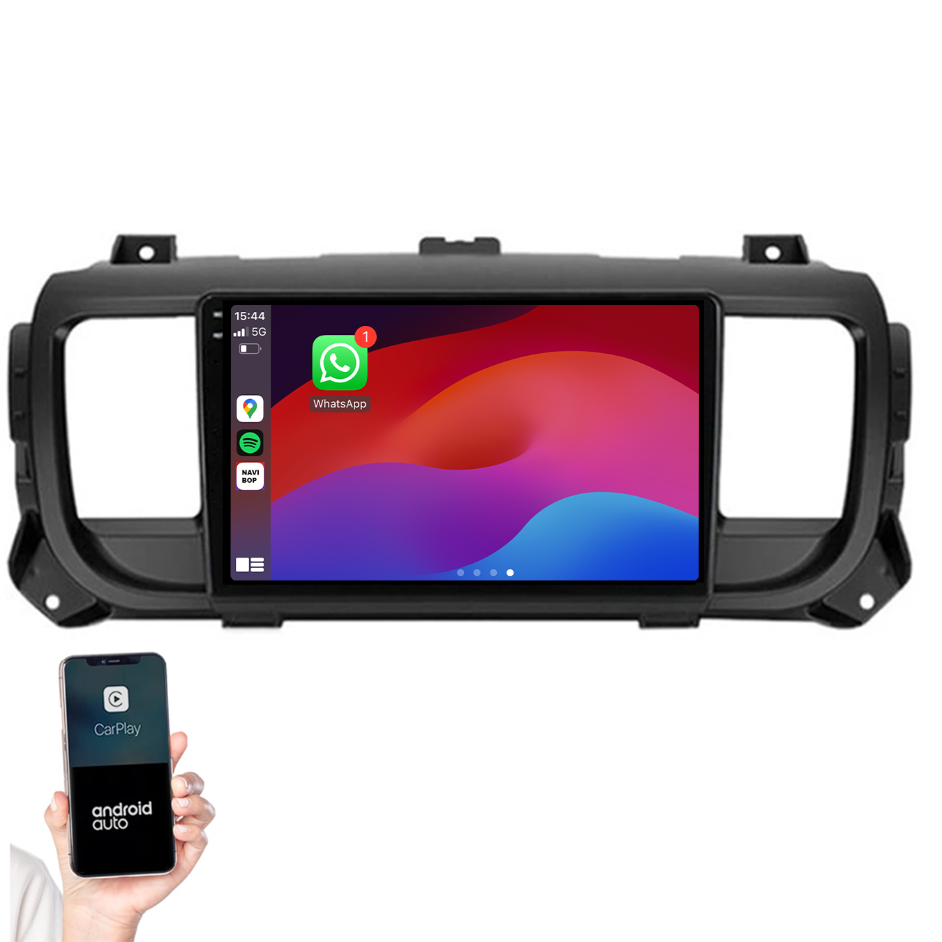 Opel Vivaro | Autoradio | 2021+ | Android 14 | Apple CarPlay & Android Auto