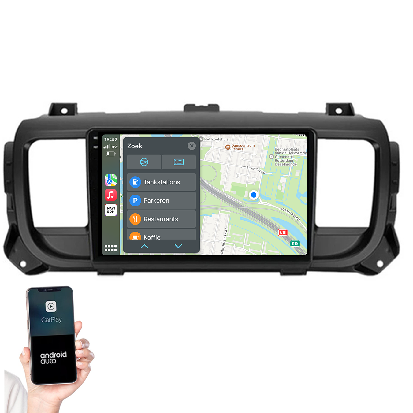 Opel Vivaro | Autoradio | 2021+ | Android 14 | Apple CarPlay & Android Auto