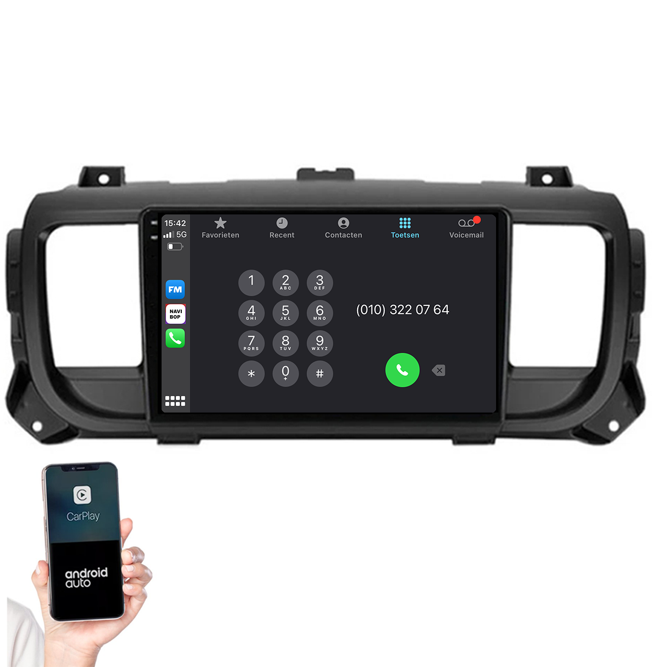 Opel Vivaro | Autoradio | 2021+ | Android 14 | Apple CarPlay & Android Auto