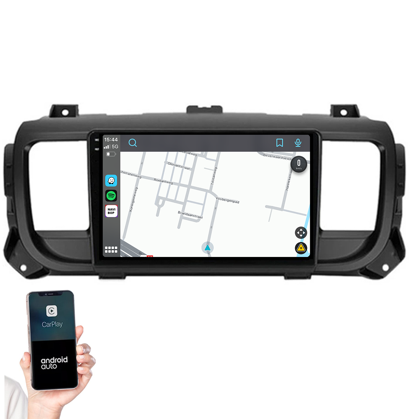 Opel Vivaro | Autoradio | 2021+ | Android 14 | Apple CarPlay & Android Auto