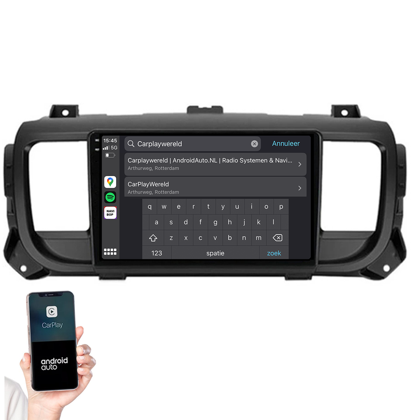 Opel Vivaro | Autoradio | 2021+ | Android 14 | Apple CarPlay & Android Auto