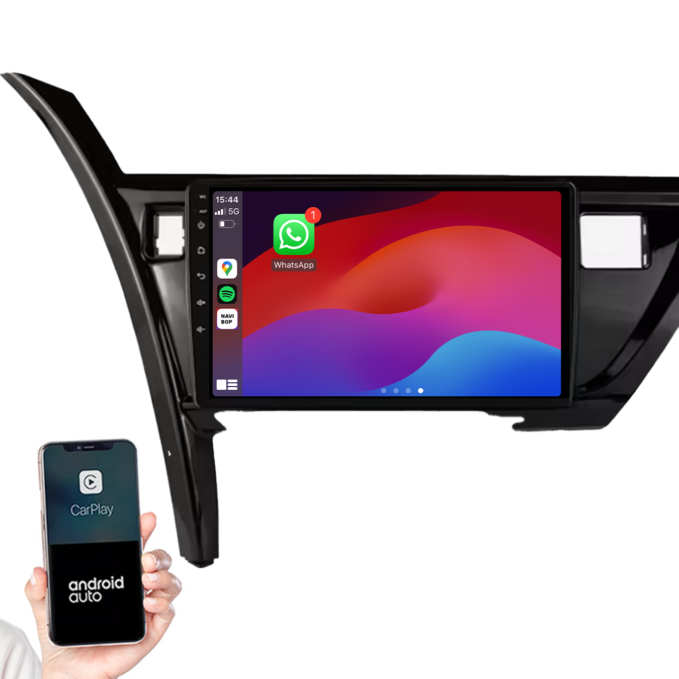 Toyota Auris | Autoradio | 2013 t/m 2018 | Android 14 | Apple CarPlay & Android Auto
