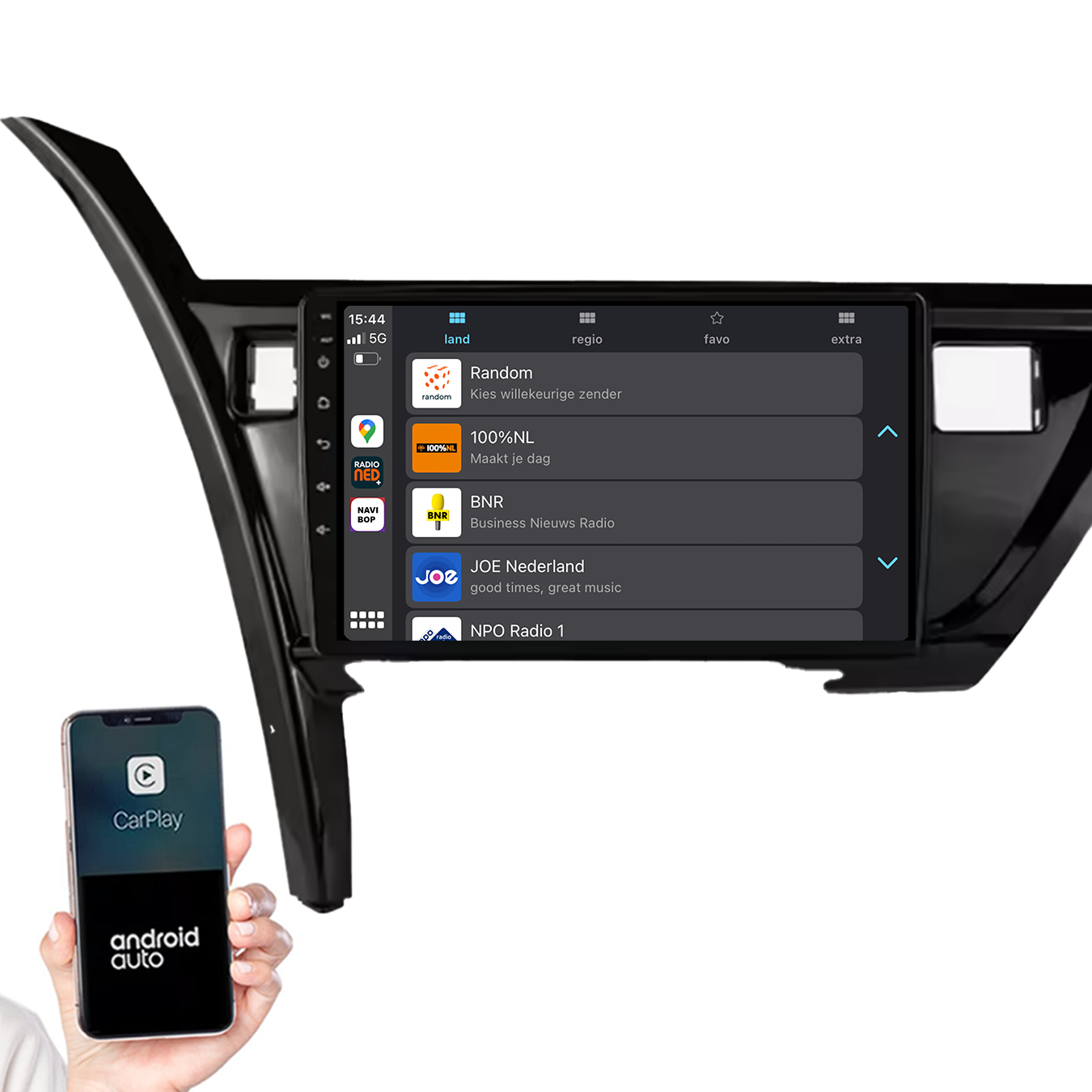 Toyota Auris | Autoradio | 2013 t/m 2018 | Android 14 | Apple CarPlay & Android Auto
