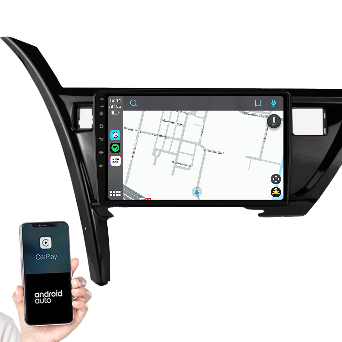 Toyota Auris | Autoradio | 2013 t/m 2018 | Android 14 | Apple CarPlay & Android Auto