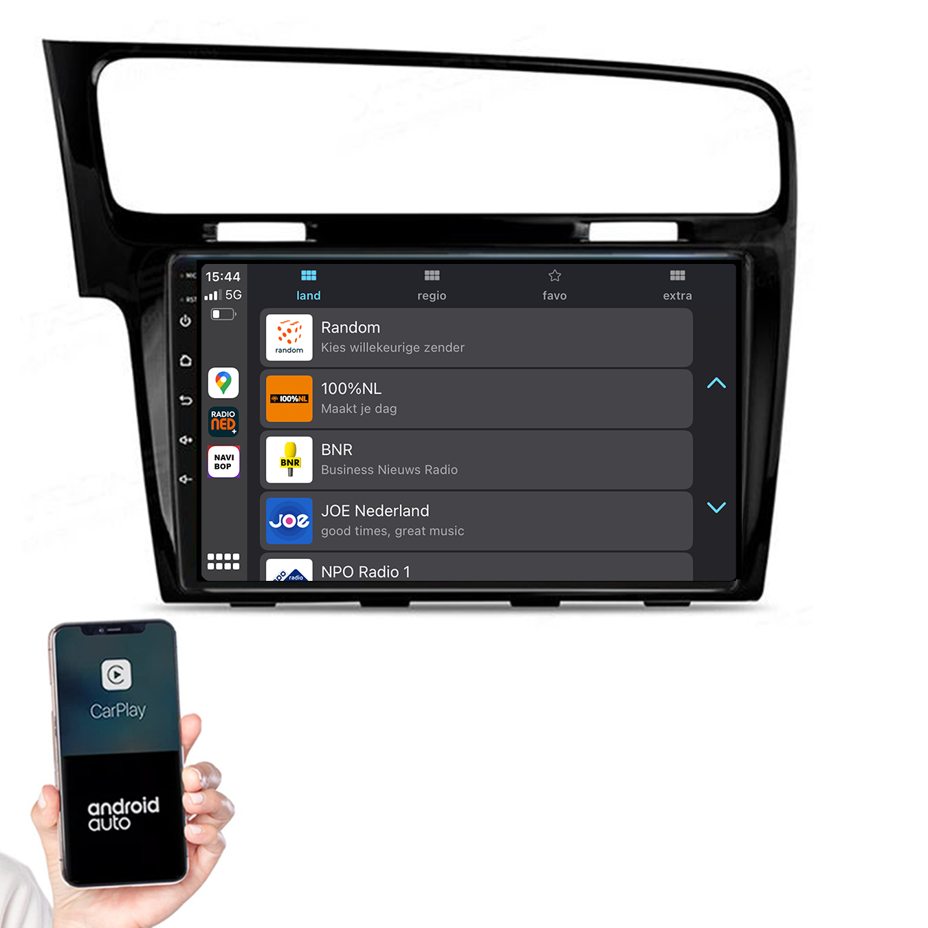 Volkswagen Golf 7 | Autoradio | 2013 t/m 2020 | Android 14 | Apple CarPlay & Android Auto