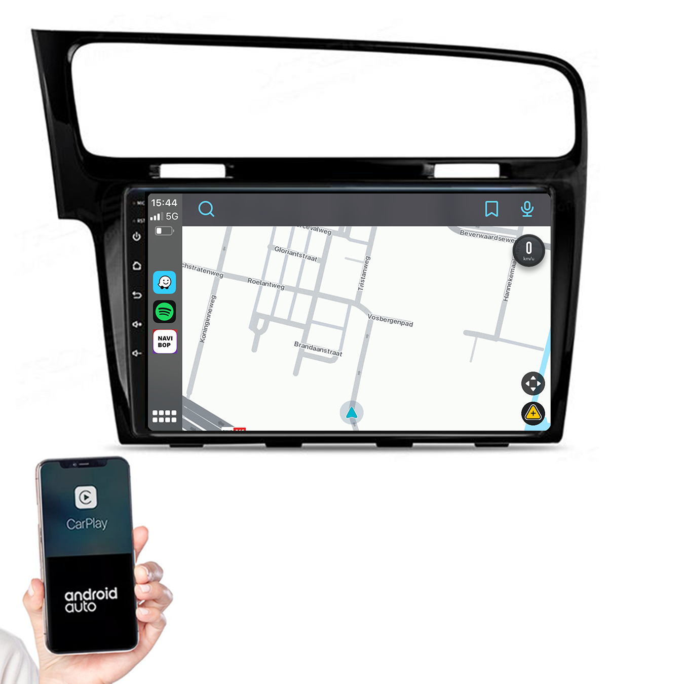 Volkswagen Golf 7 | Autoradio | 2013 t/m 2020 | Android 14 | Apple CarPlay & Android Auto