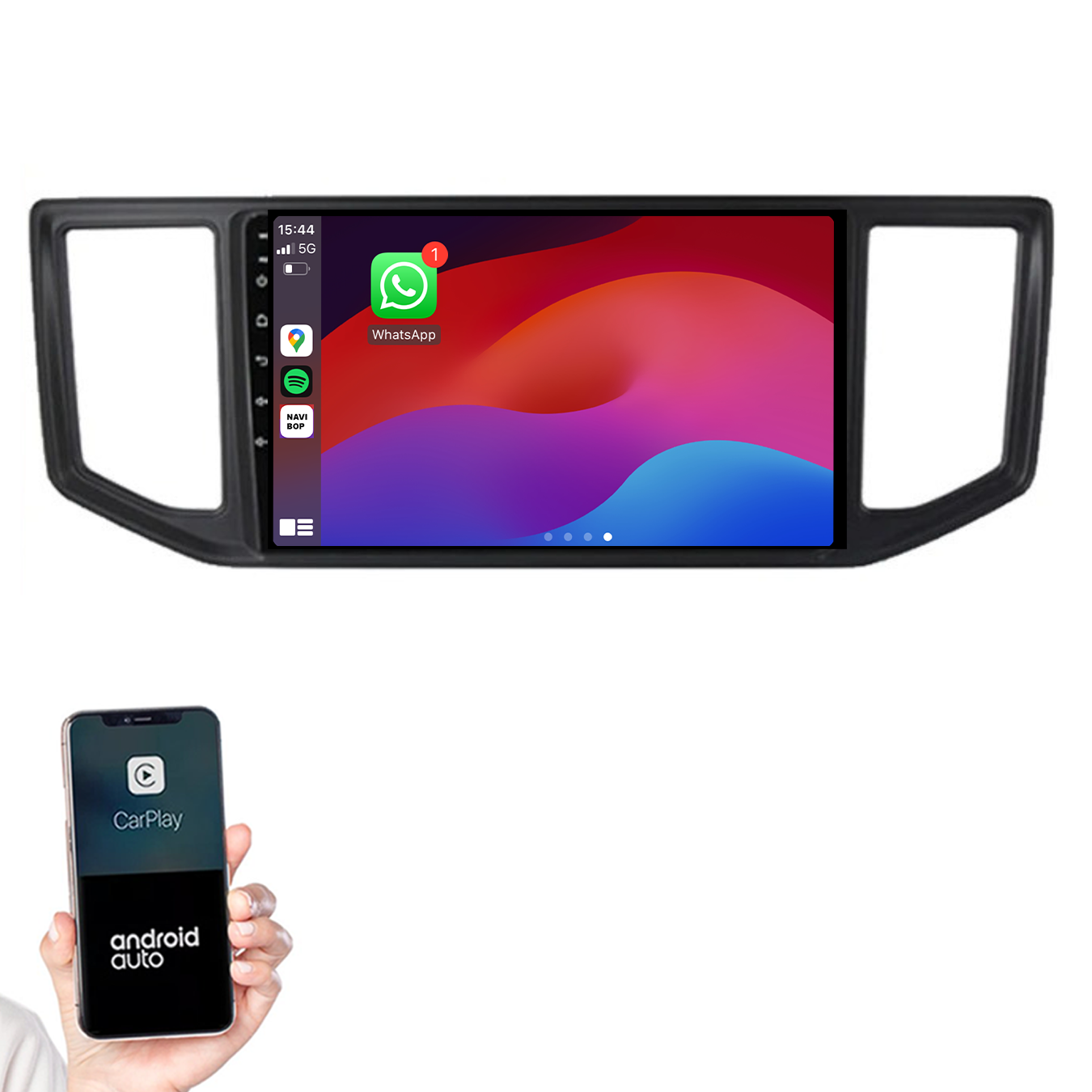Volkswagen Crafter | Autoradio | 2017 t/m 2021 | Android 14 | Apple CarPlay & Android Auto