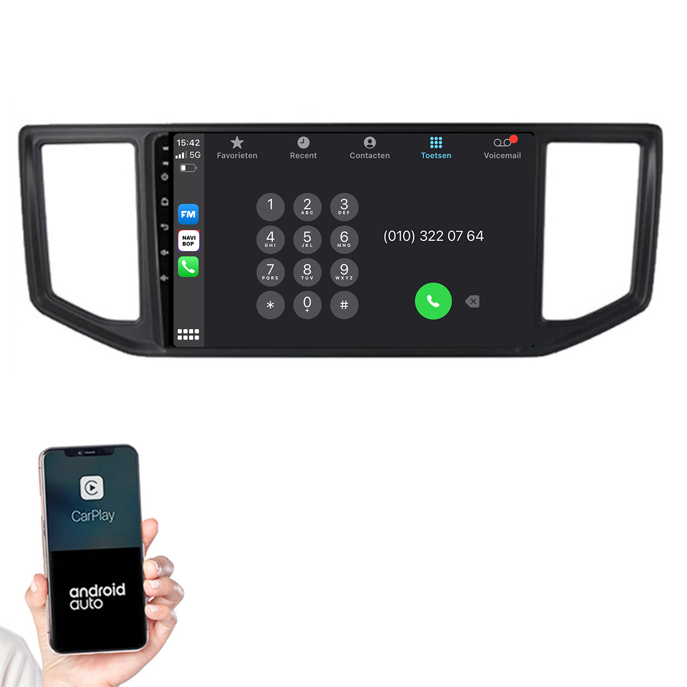 Volkswagen Crafter | Autoradio | 2017 t/m 2021 | Android 14 | Apple CarPlay & Android Auto