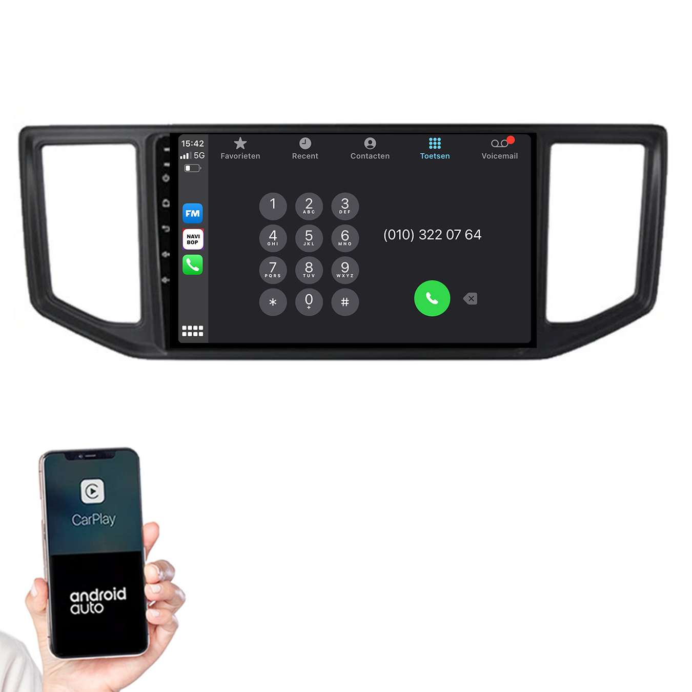 Volkswagen Crafter | Autoradio | 2017 t/m 2021 | Android 14 | Apple CarPlay & Android Auto