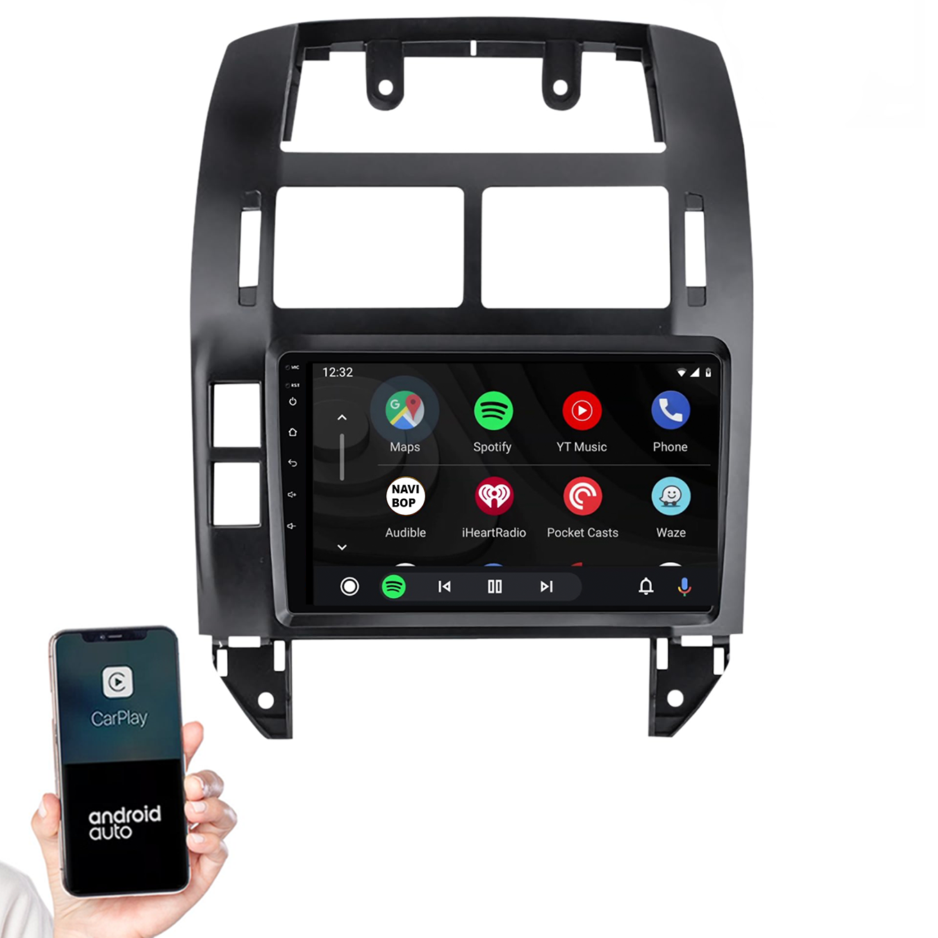 Volkswagen Polo | Autoradio | 2002 t/m 2009 | Android 14 | Apple CarPlay & Android Auto