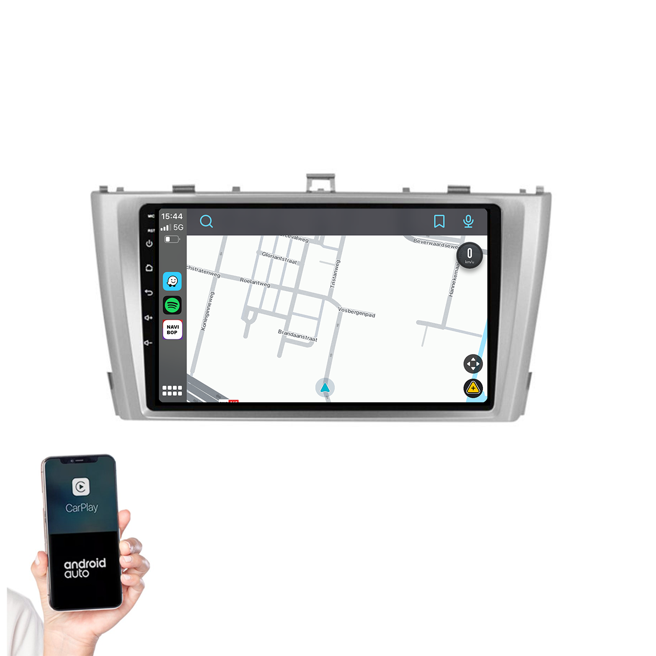 Toyota Avensis | Autoradio | 2008 t/m 2015 | Android 14 | Apple CarPlay & Android Auto