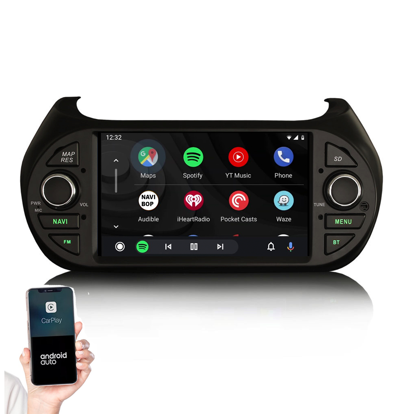 Peugeot Bipper | Autoradio | 2008 t/m 2020 | Android 14 | Apple CarPlay & Android Auto
