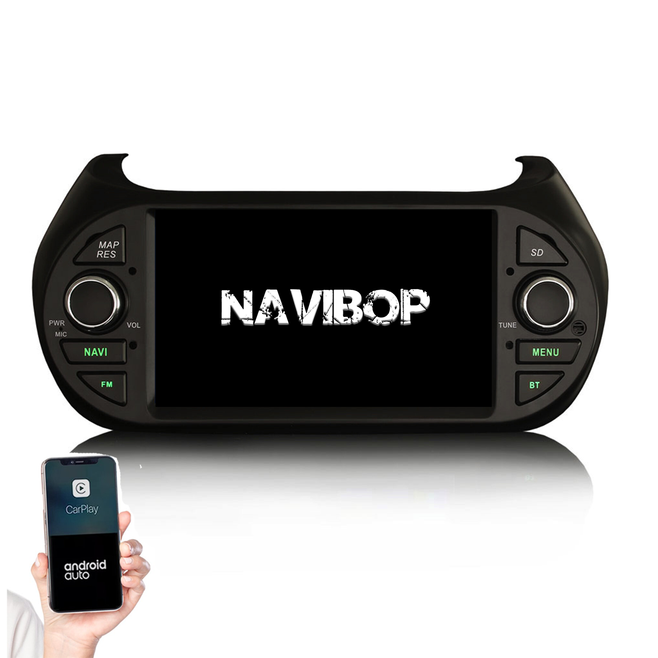 Peugeot Bipper | Autoradio | 2008 t/m 2020 | Android 14 | Apple CarPlay & Android Auto
