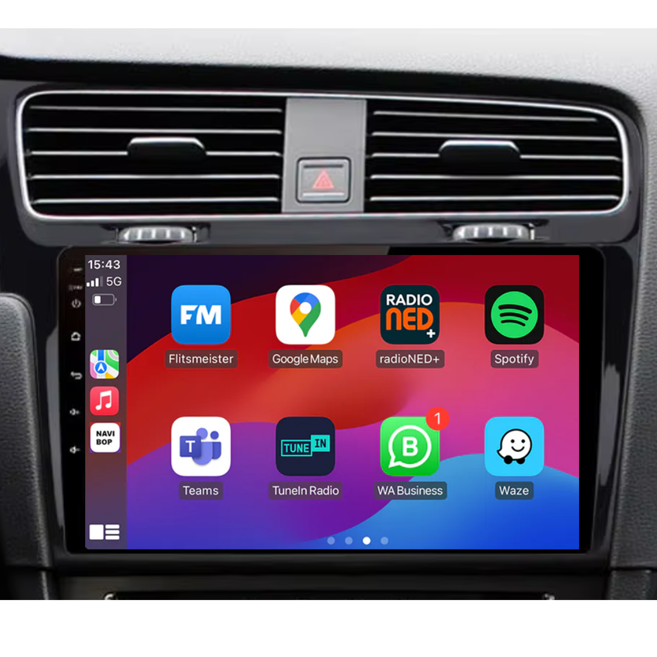 Volkswagen Golf 7 | Autoradio | 2013 t/m 2020 | Android 14 | Apple CarPlay & Android Auto