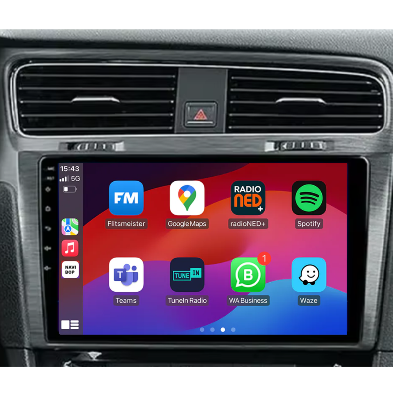 Volkswagen Golf 7 | Autoradio | 2013 t/m 2020 | Android 14 | Apple CarPlay & Android Auto