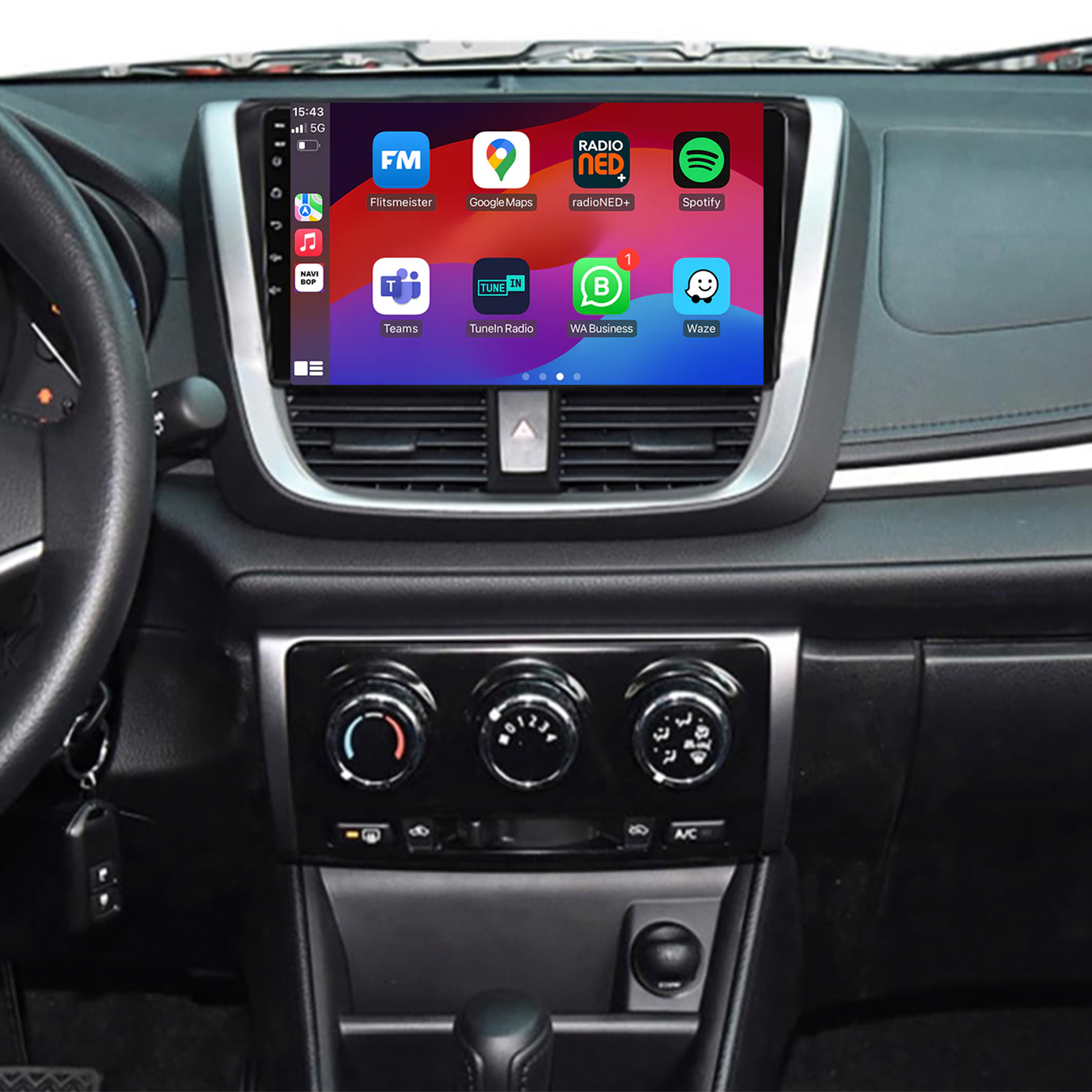 Toyota Yaris | Autoradio | 2014 t/m 2018 | Android 14 | Apple CarPlay & Android Auto