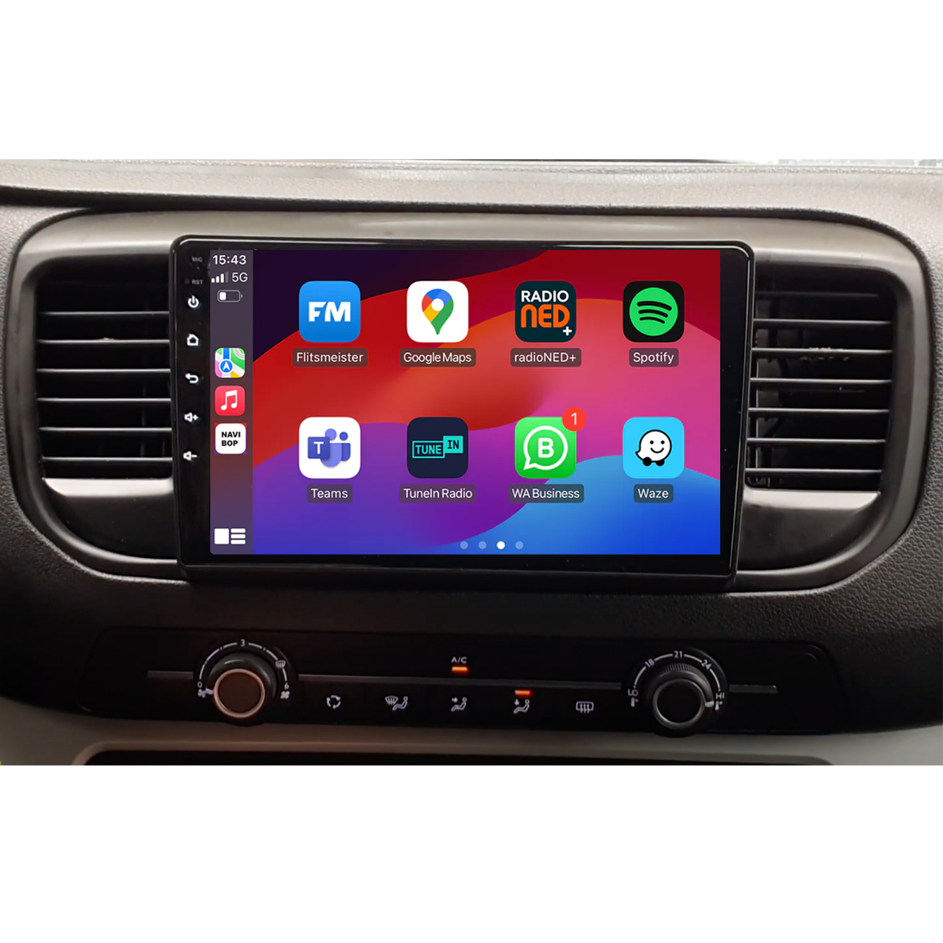 Toyota Proace | Autoradio | 2016 t/m 2021 | Android 14 | Apple CarPlay & Android Auto