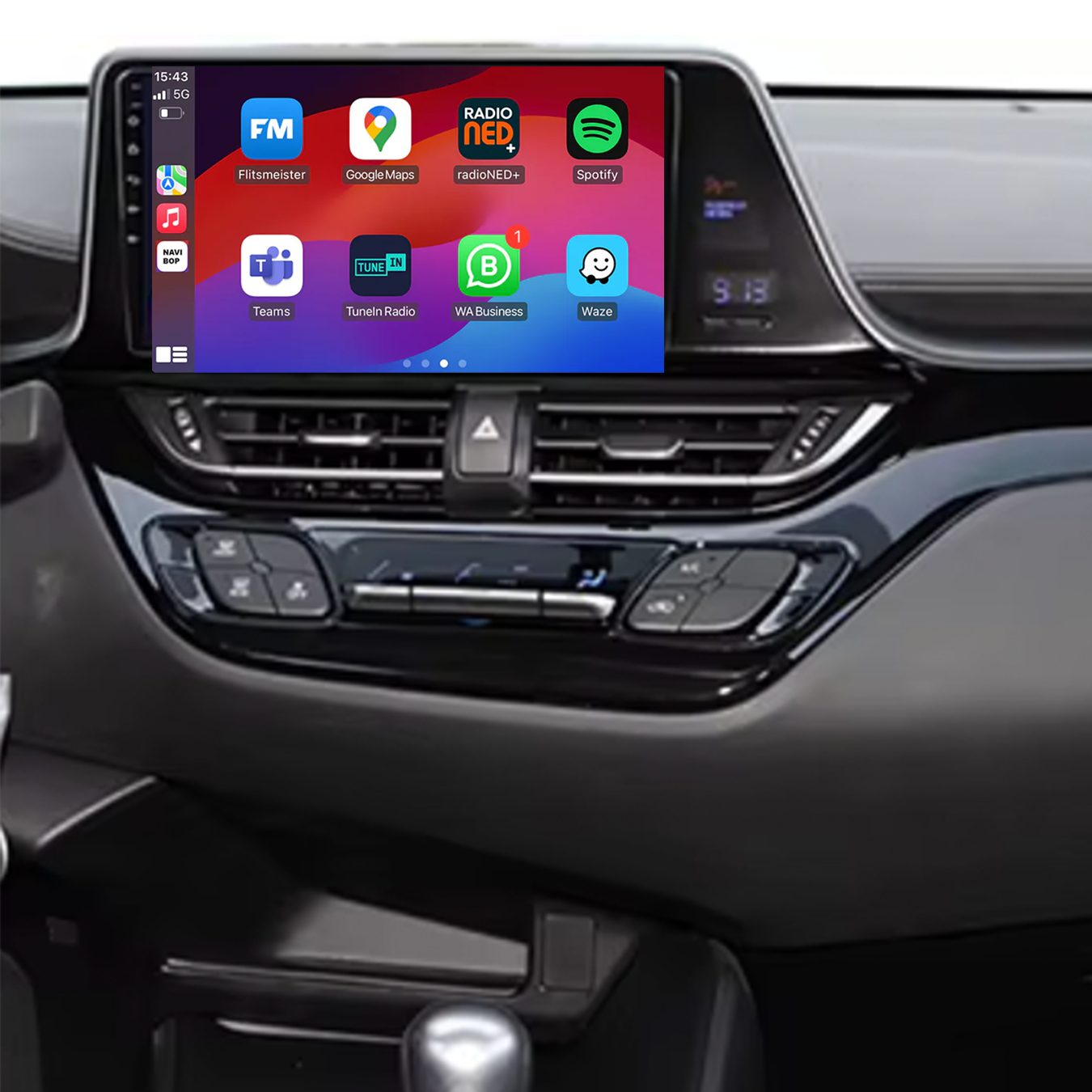 Toyota CHR | Autoradio | 2016 t/m 2020 | Android 14 | Apple CarPlay & Android Auto