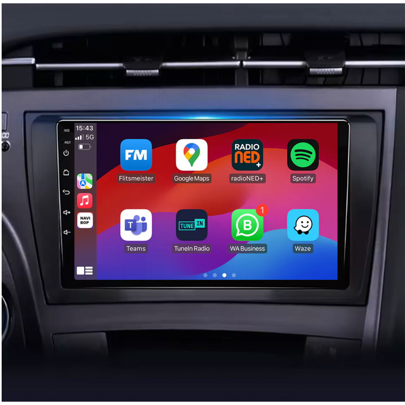 Toyota Prius | Autoradio | 2009 t/m 2015 | Android 14 | Apple CarPlay & Android Auto