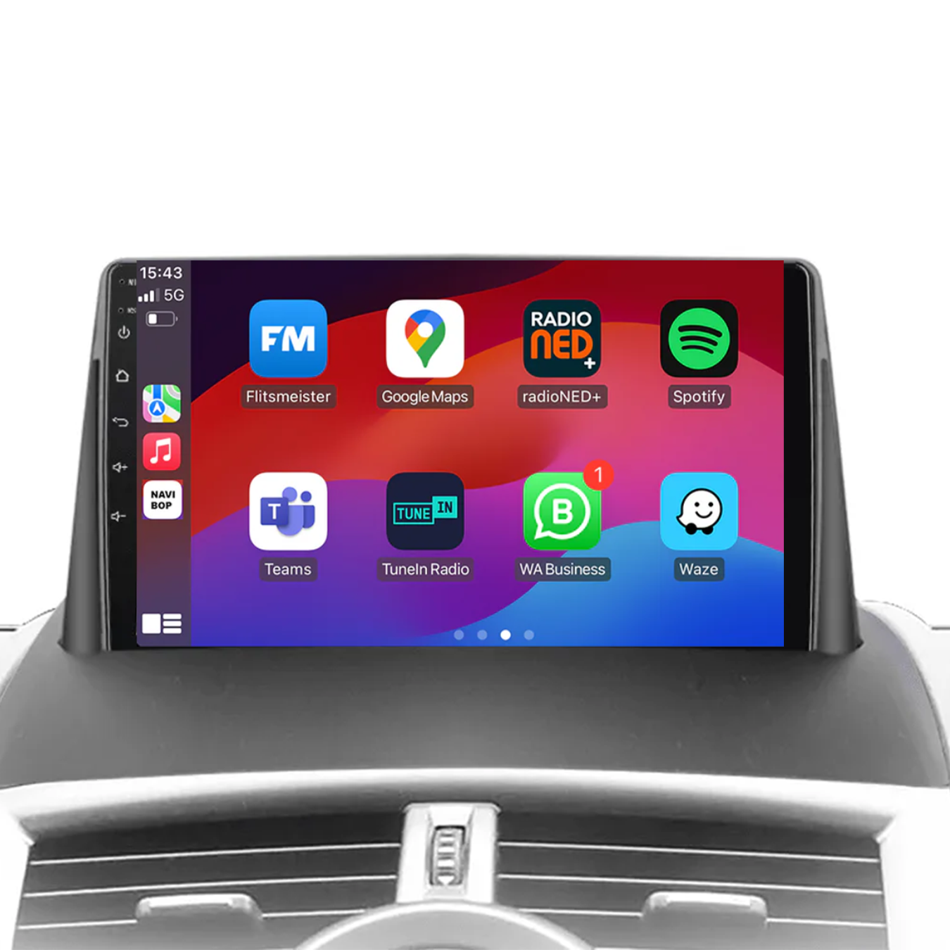 Renault Megane 2 | Autoradio | 2003 t/m 2008 | Android 14 | Apple CarPlay & Android Auto