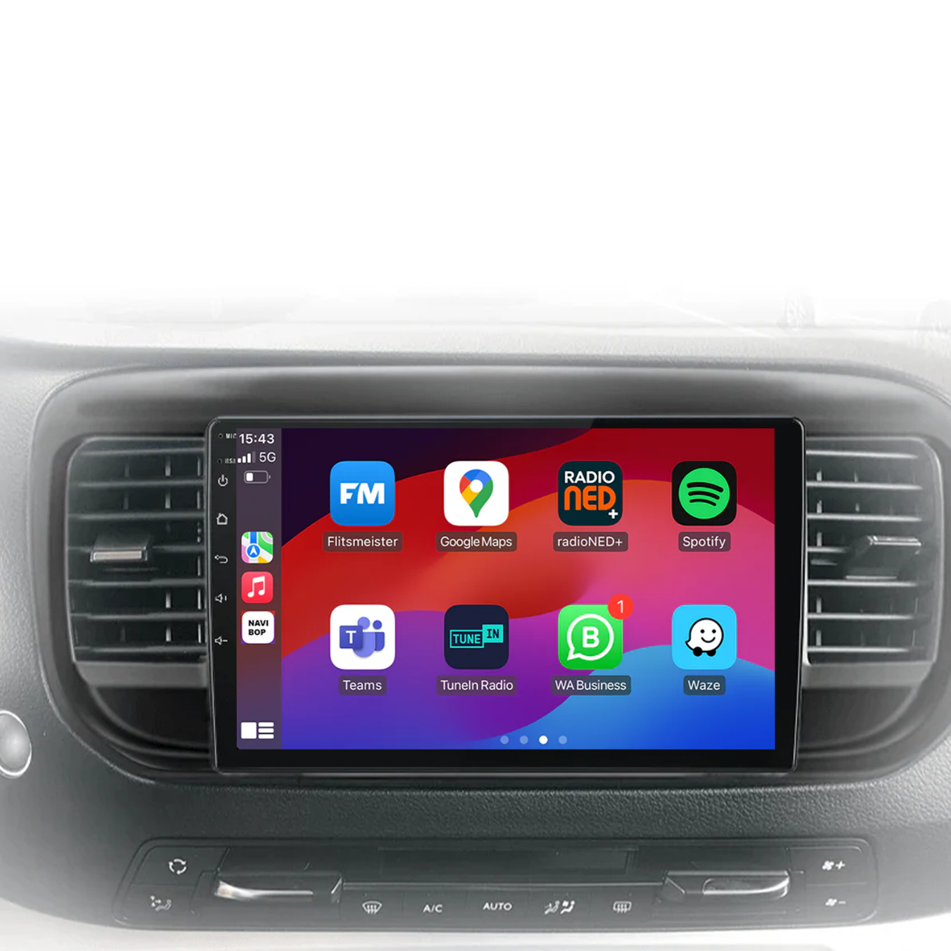 Peugeot Expert | Autoradio | 2016 t/m 2021 | Android 14 | Apple CarPlay & Android Auto