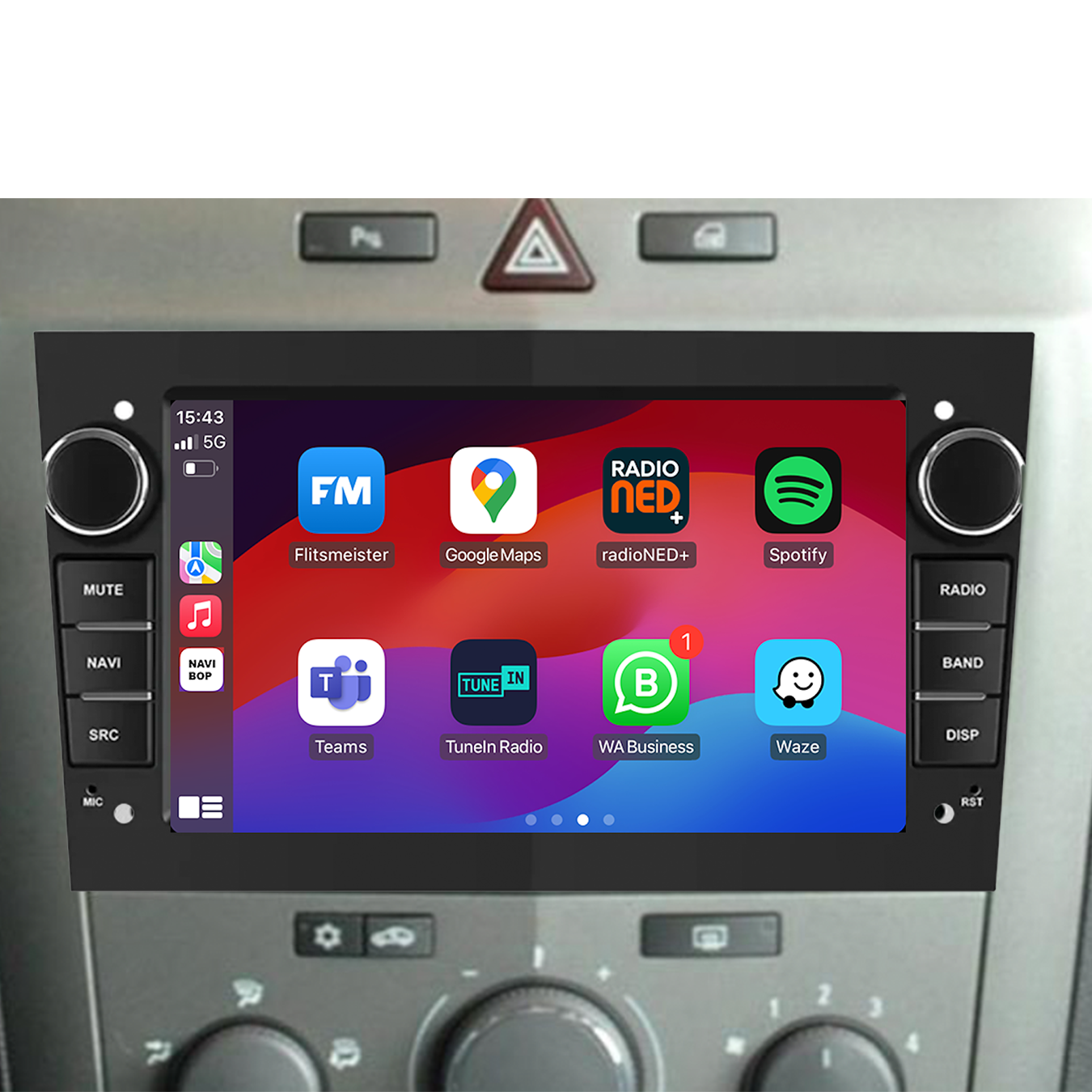 Opel Antara | Autoradio | 2006 t/m 2012 | Android 14 | Apple CarPlay & Android Auto